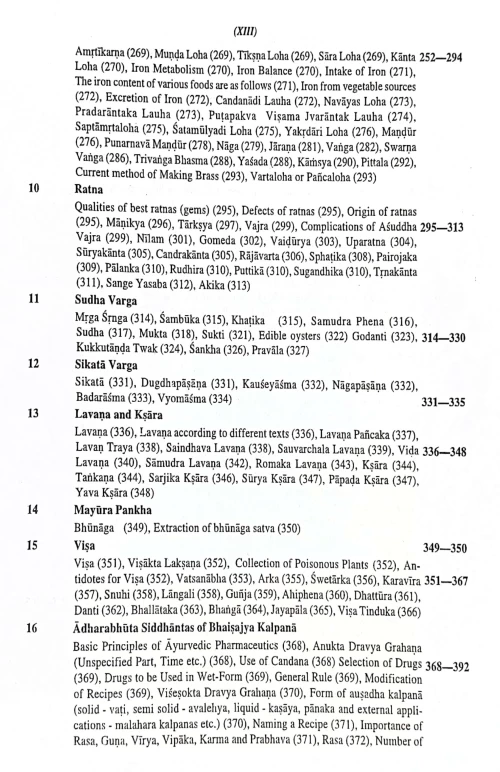 Ocean of Ayurvedic Pharmaceutics (CSBG 71)